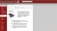 Desktop Screenshot of iaiautomation.com